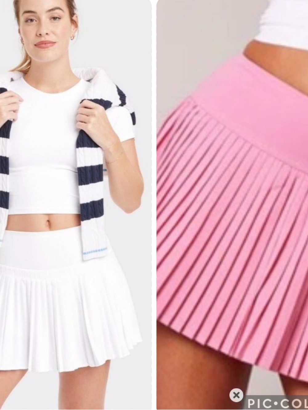 Pink & white new  bundle  Tennis Skirt - Women's Active Skirt all in motion
